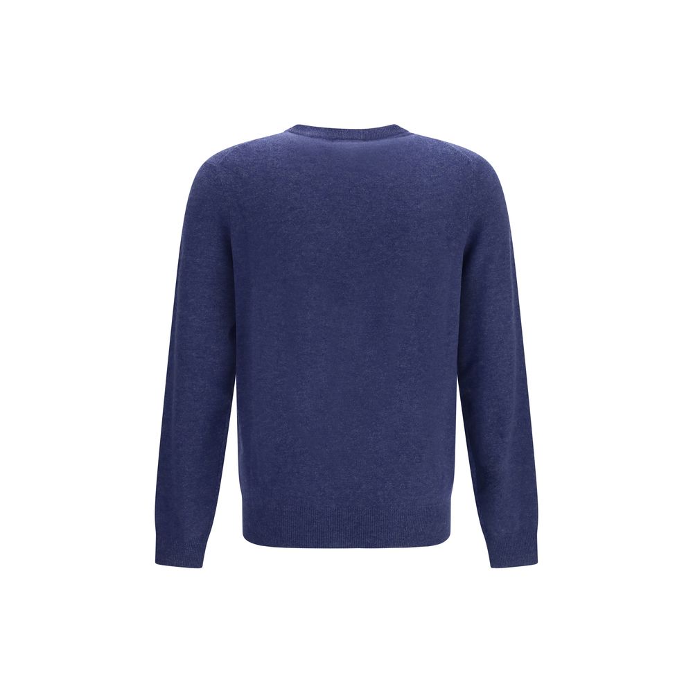 Aragona Cashmere Blue Cashmere Sweater