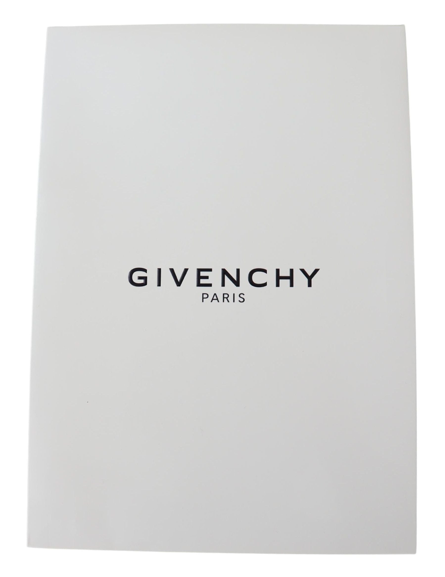 Givenchy Red Black Wool Unisex Winter Warm Scarf Wrap Shawl