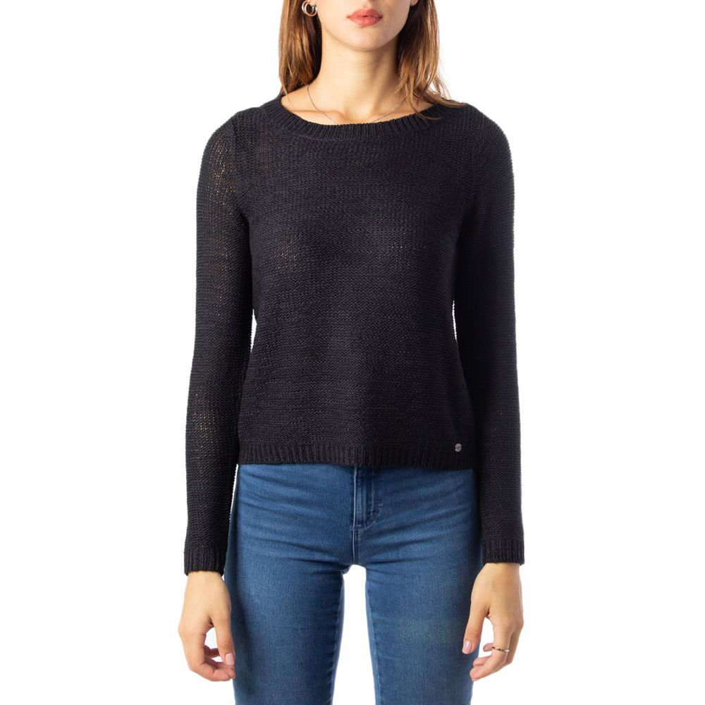 Only Black Marabou Sweatshirt