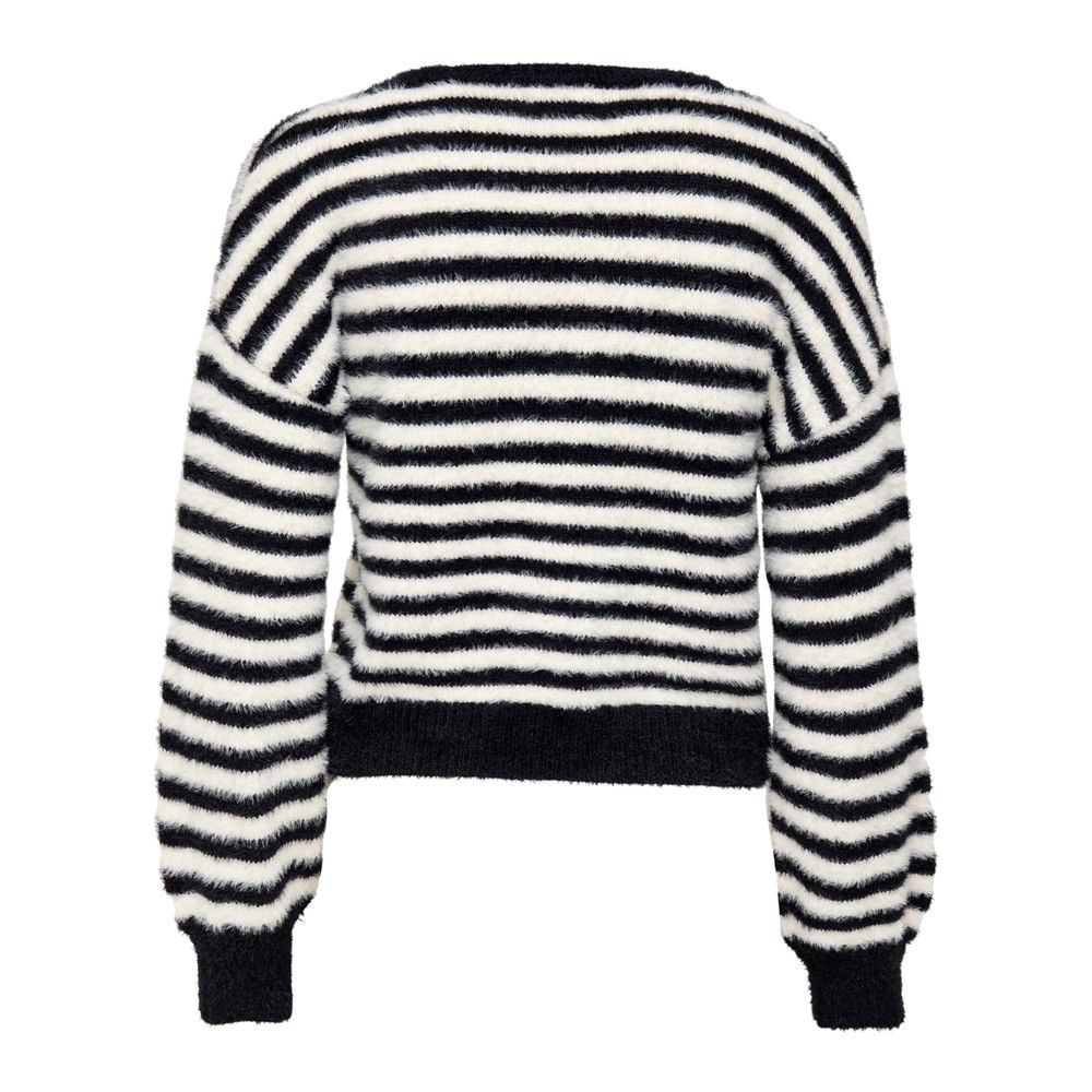 Only Black And White Marabou Sportswear