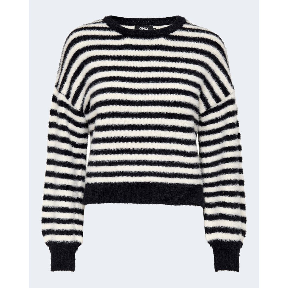 Only Black And White Marabou Sportswear