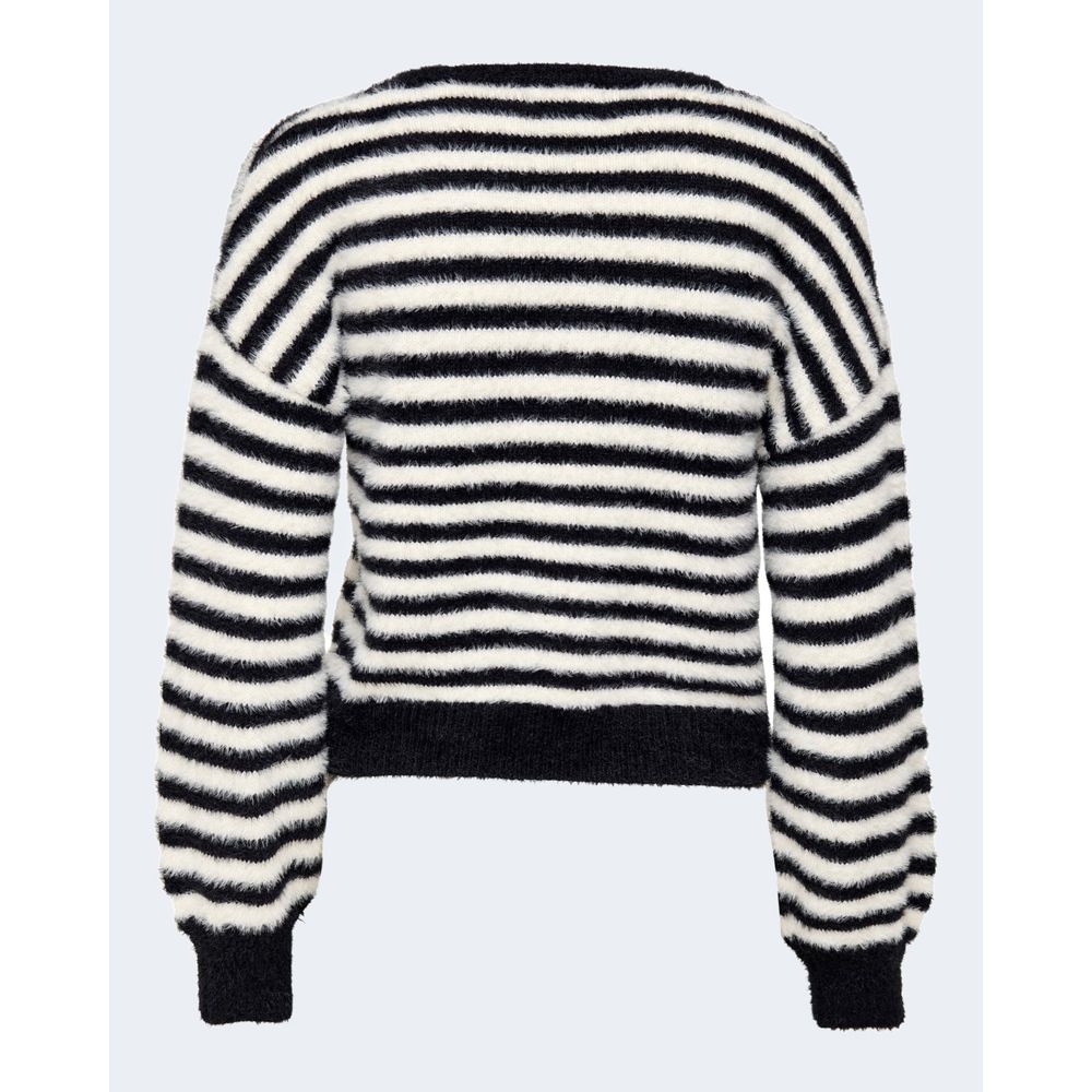 Only Black And White Marabou Sportswear
