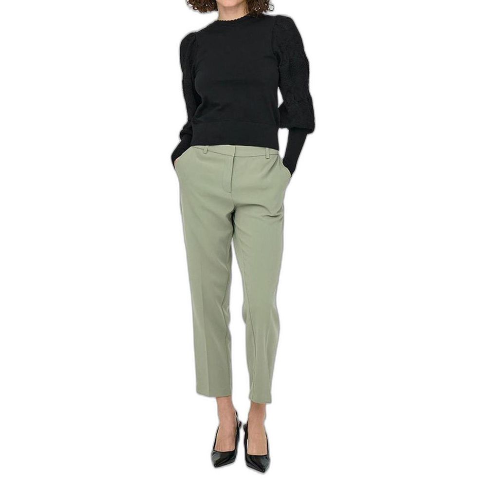 Only Black Polyester Sweatshirt