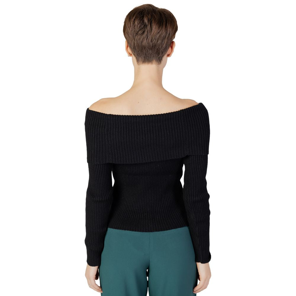 Only Black Viscose Sweatshirt