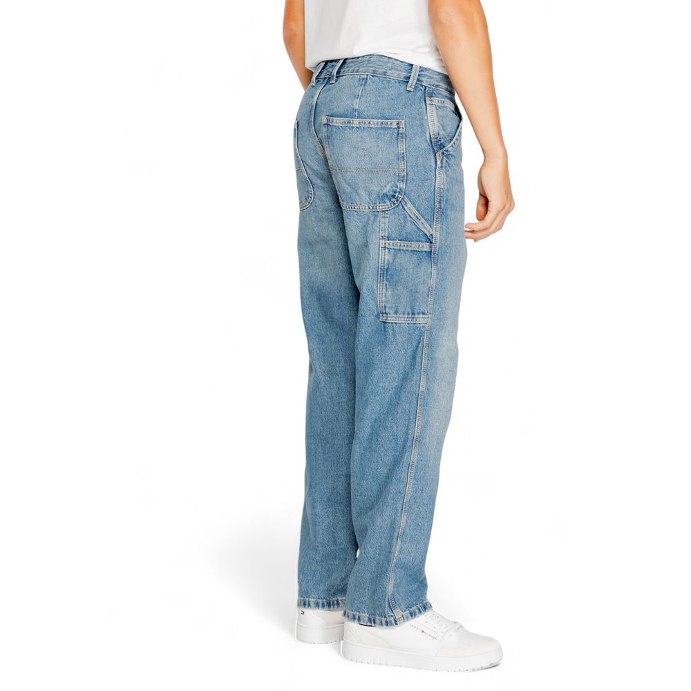 Jack Jones Blue Cotton Relaxed Fit Jeans