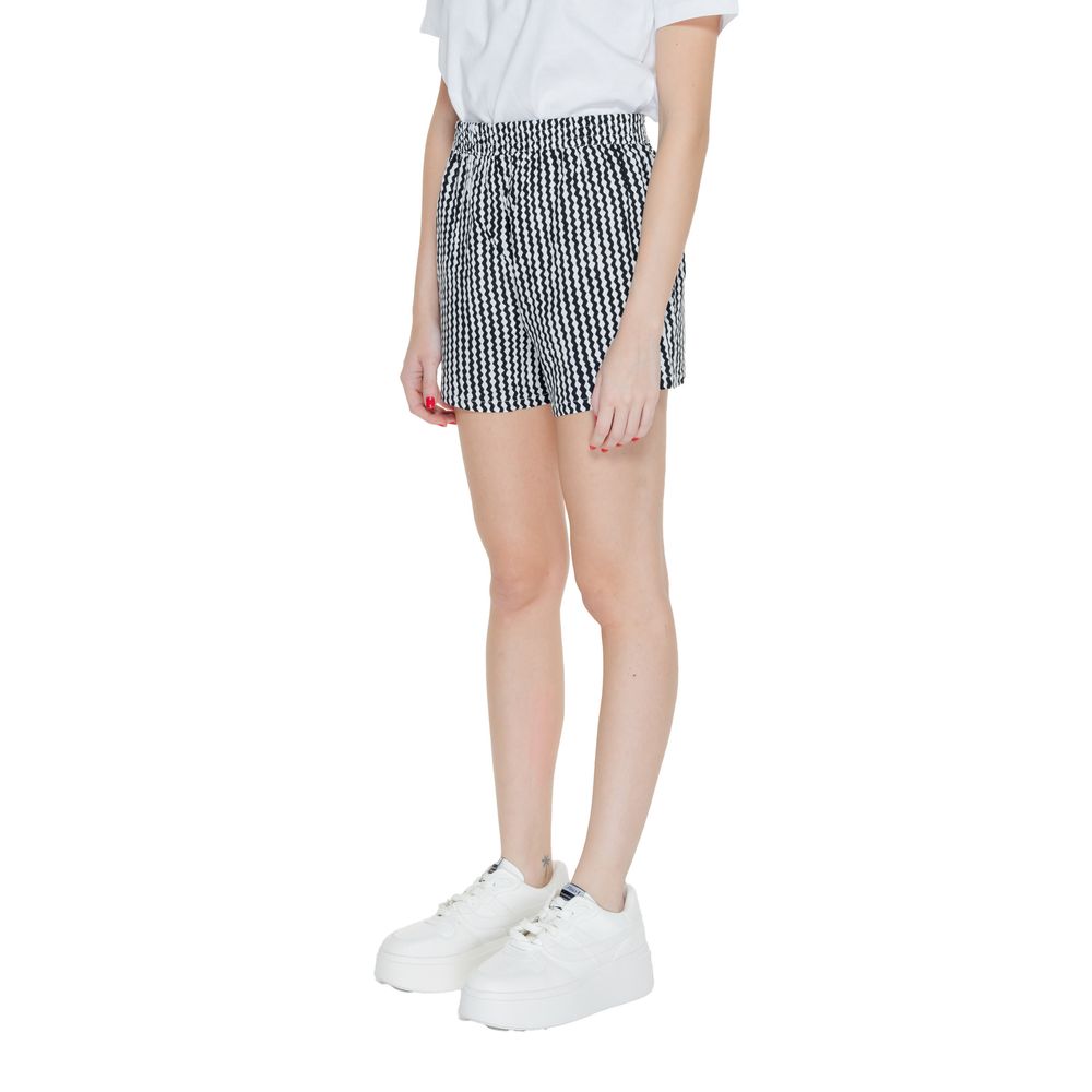 Only Black Viscose Shorts