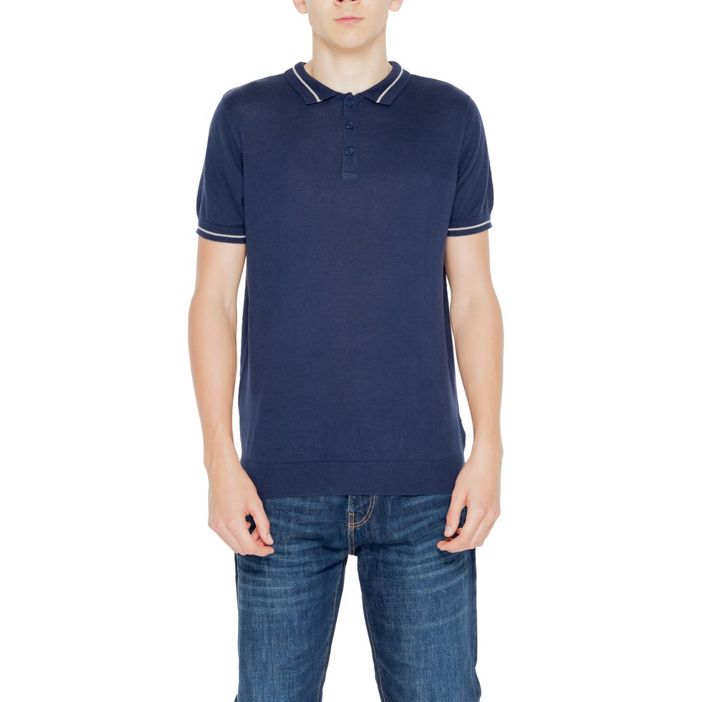 Hamaki-Ho Blue Cotton Sweater