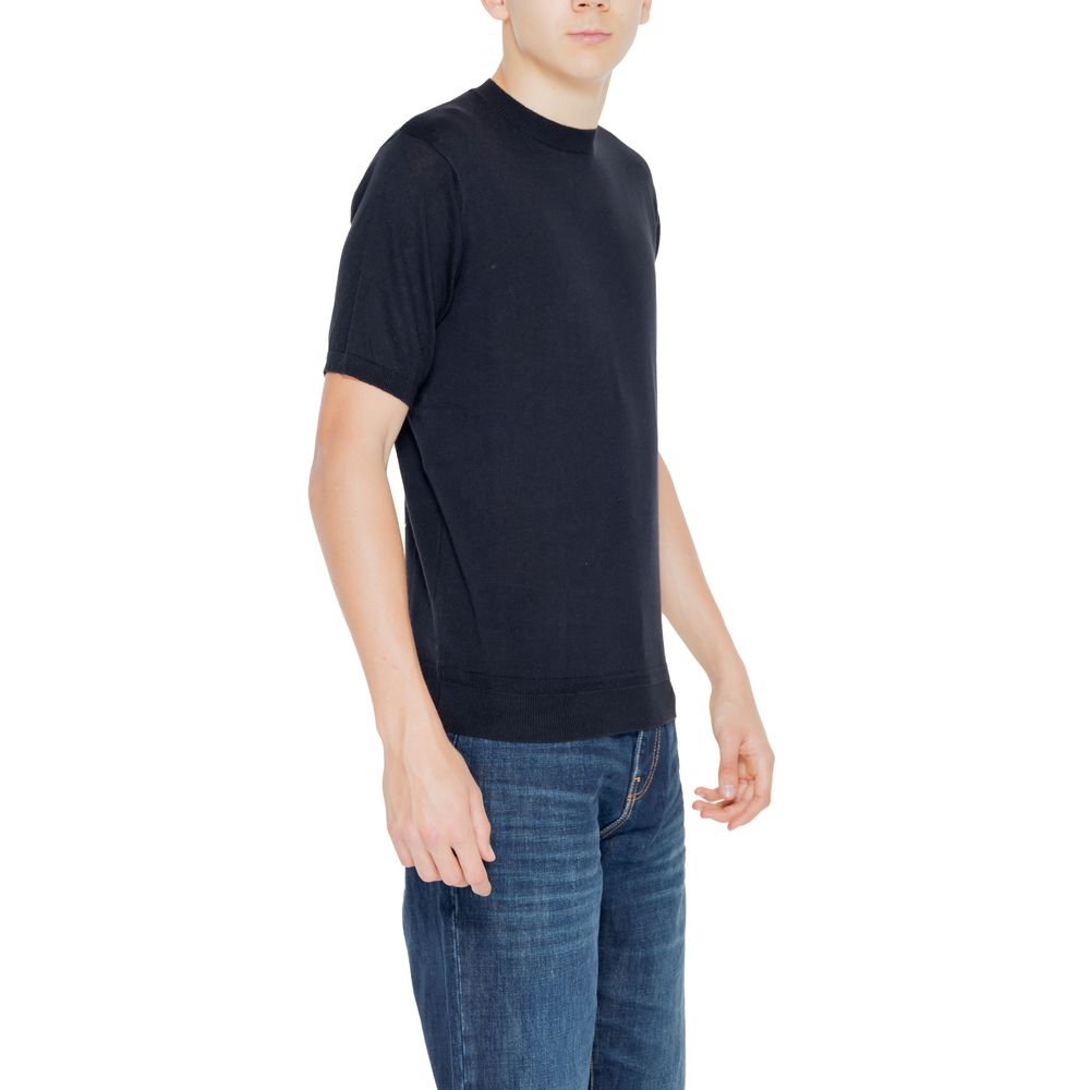 Hamaki-Ho Black Cotton Sweater