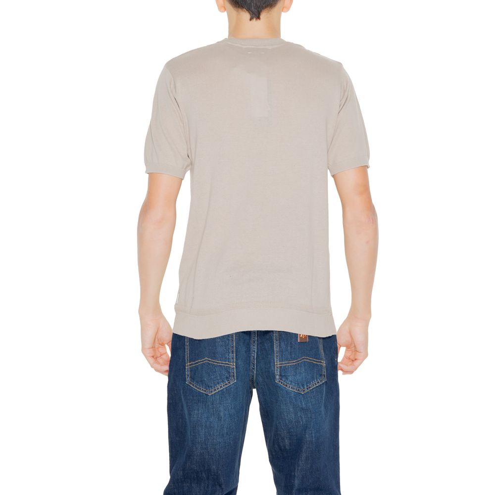 Hamaki-Ho Beige Cotton Sweater