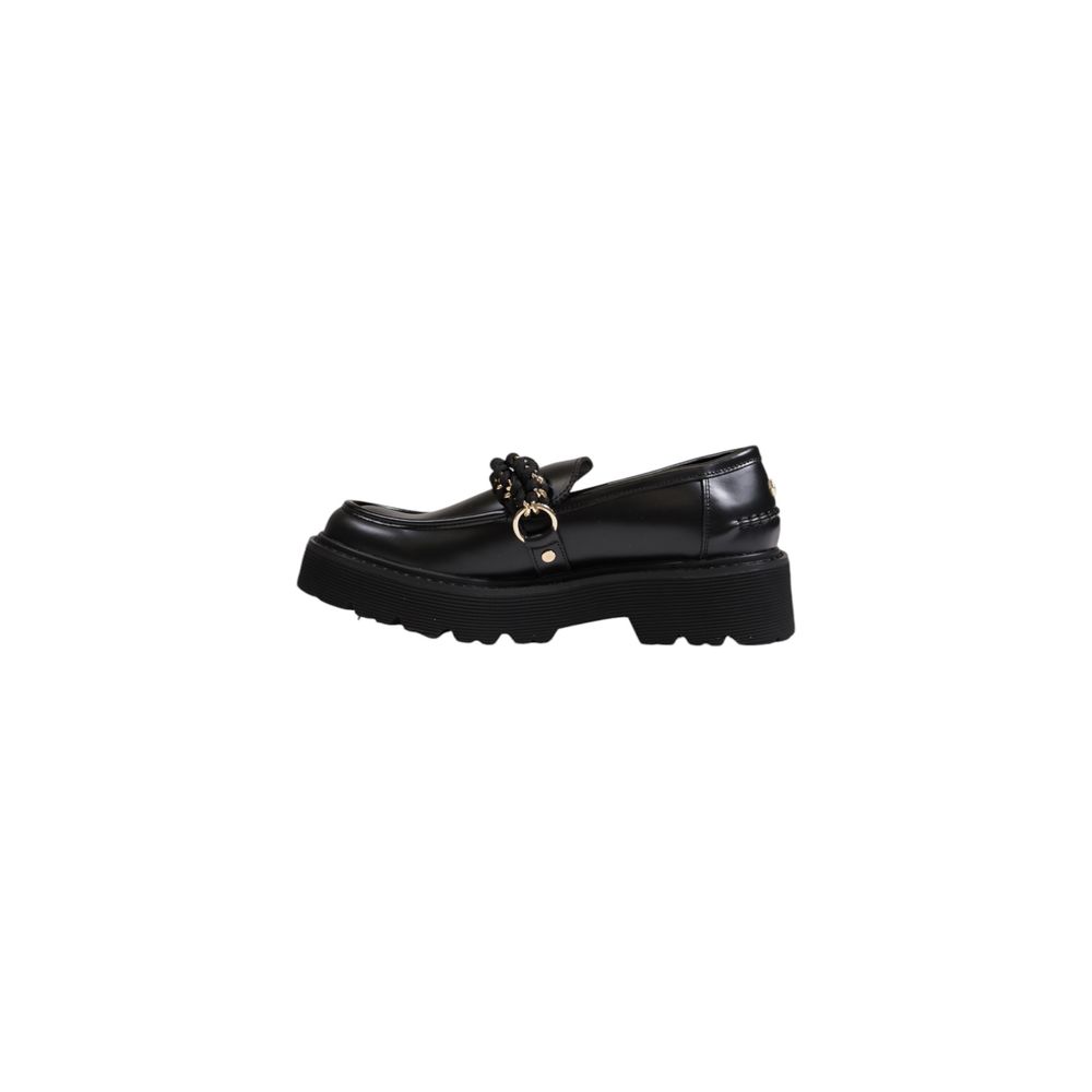 Cult Black Leather Platform