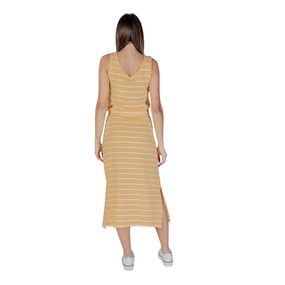B.Young Multicolor Cotton Long Dress