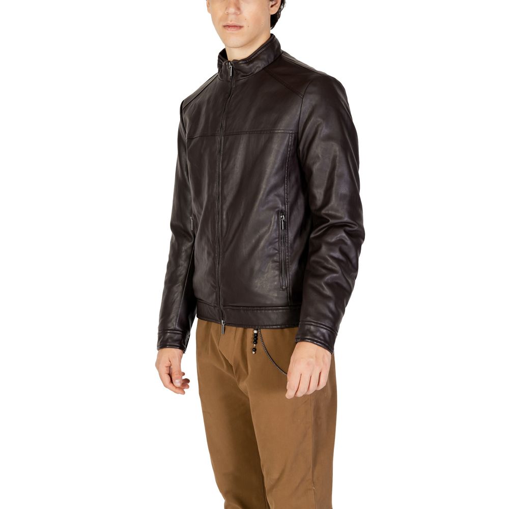 Hamaki-Ho Brown Viscose Jackets & Coat