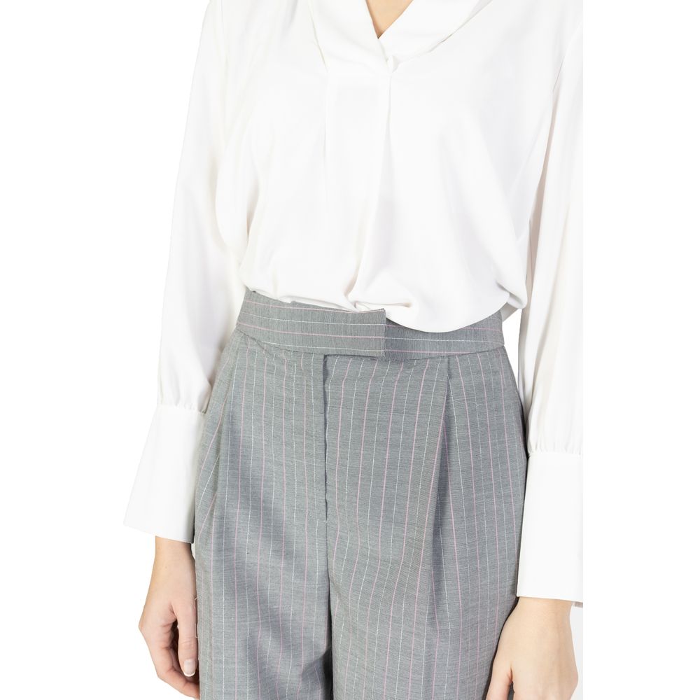 Rinascimento Multicolor Polyester Casual Pants
