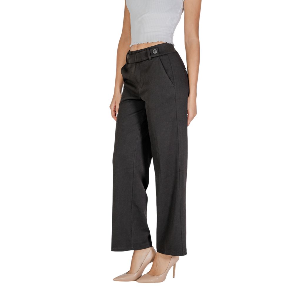 Street One Black Polyester Pant