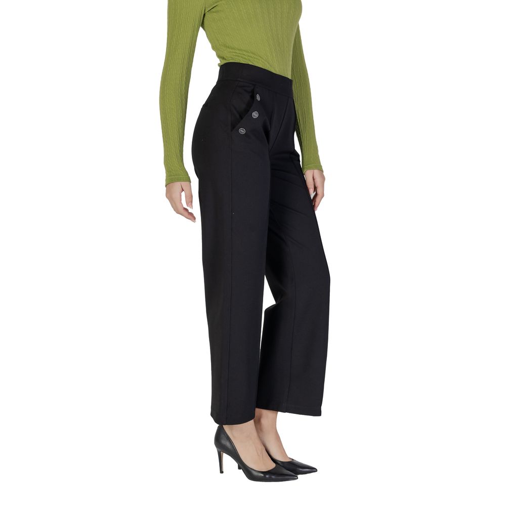 Street One Black Viscose Pant