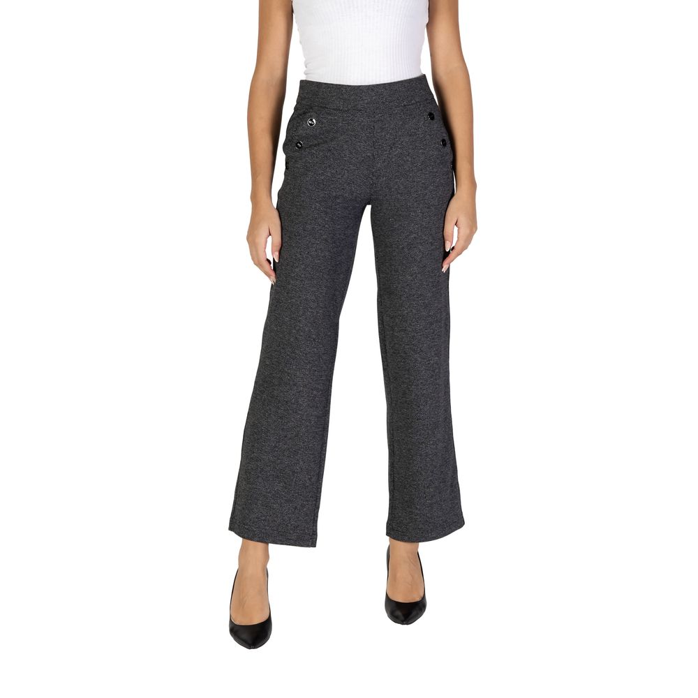 Street One Black Polyester Pant