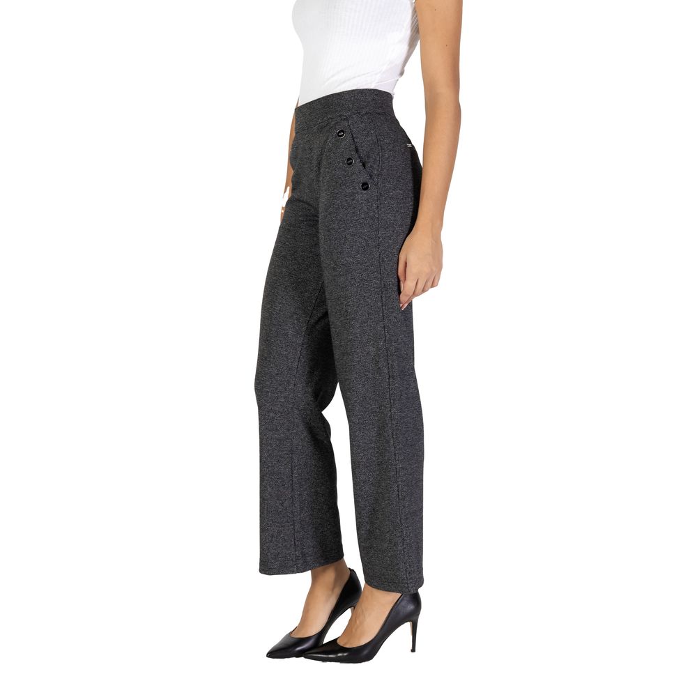 Street One Black Polyester Pant