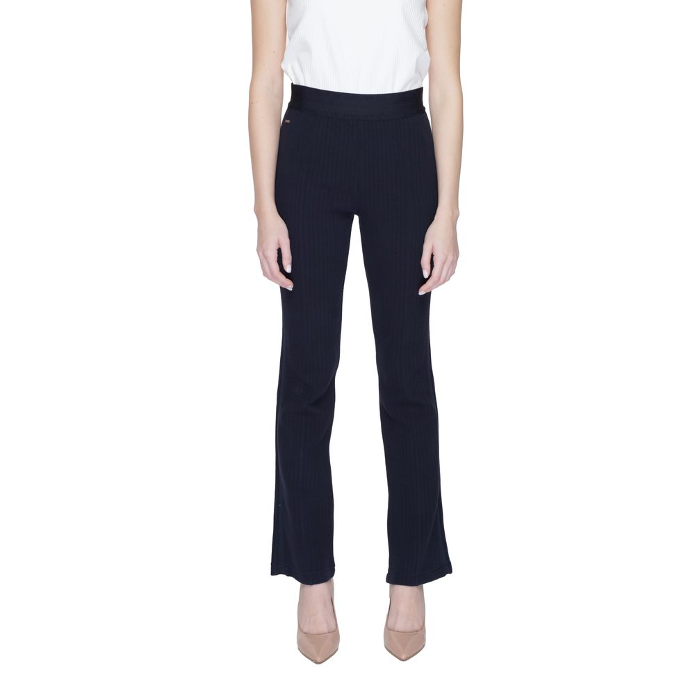 Street One Blue Cotton Pant