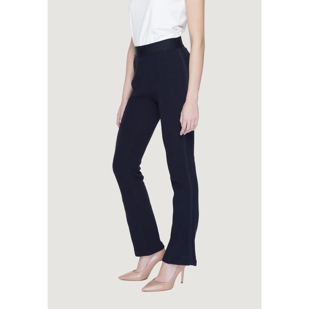 Street One Blue Cotton Pant