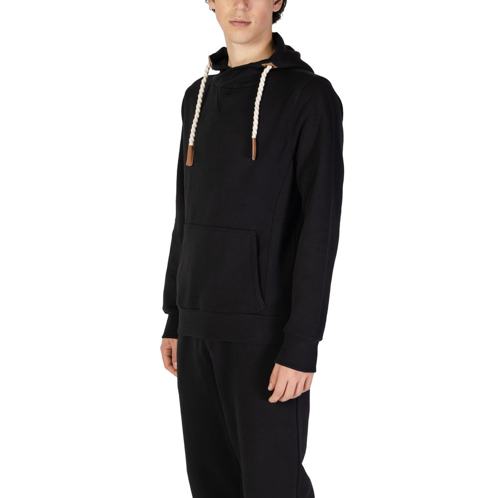Hydra Clothing Black Cotton Hoodie