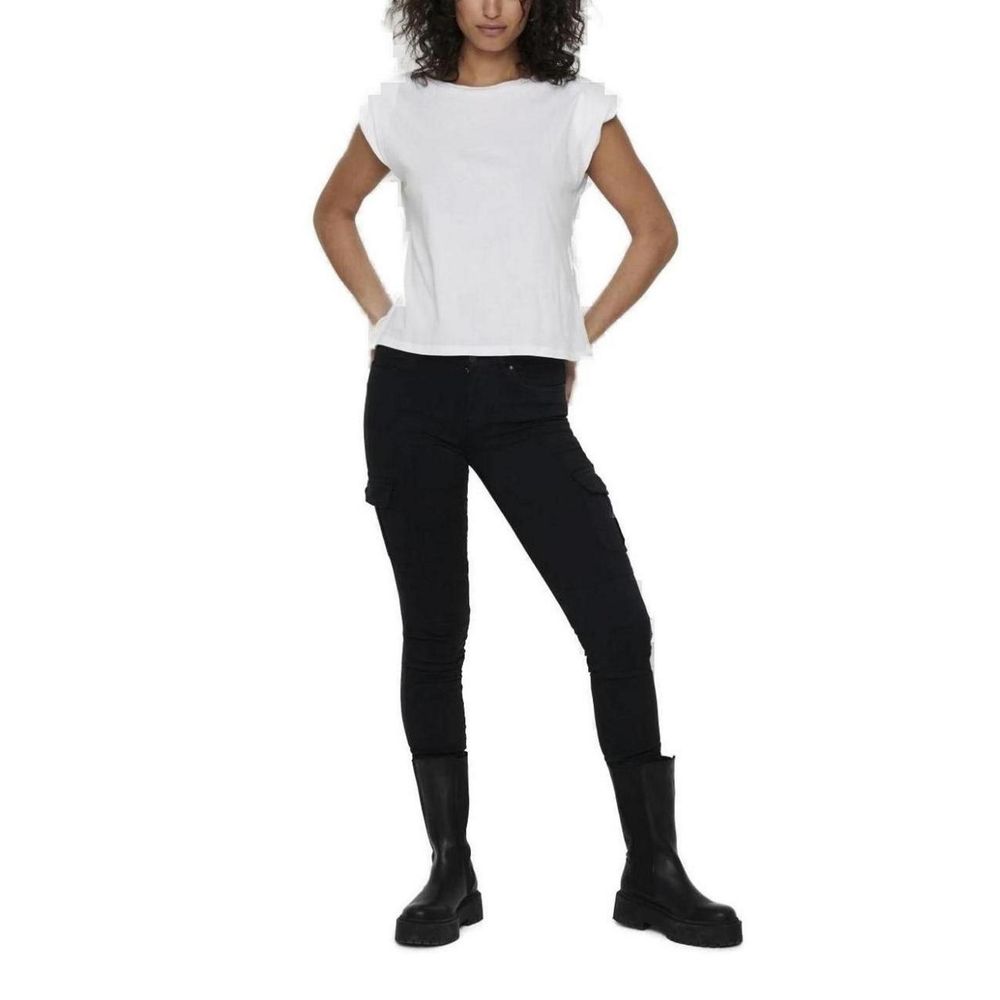 Only Black Cotton Skinny Pant
