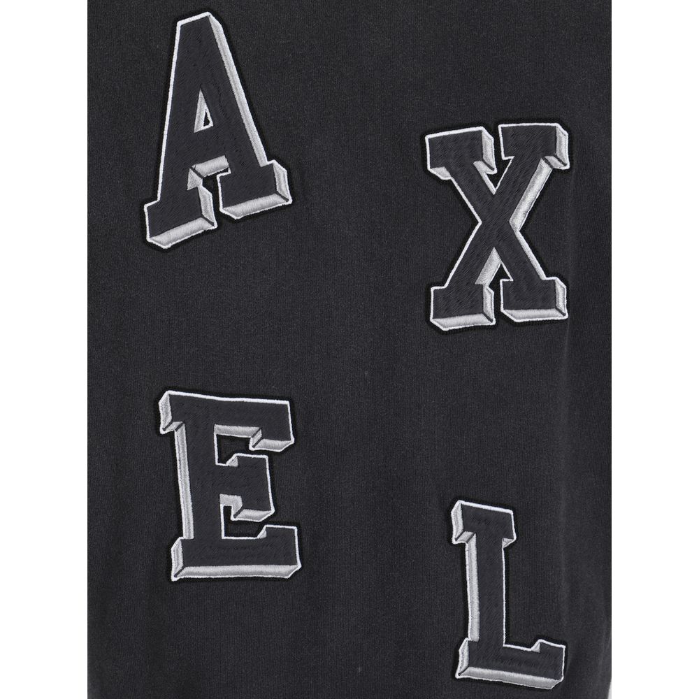 Axel Arigato Gray Cotton T-Shirt