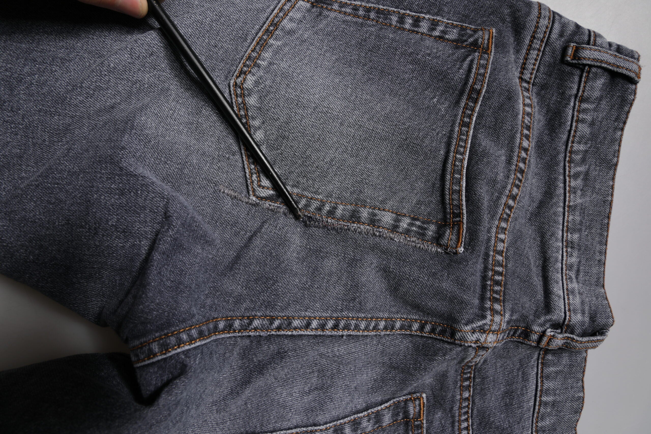 Dolce & Gabbana Dark Gray Cotton Stretch Skinny Denim Jeans