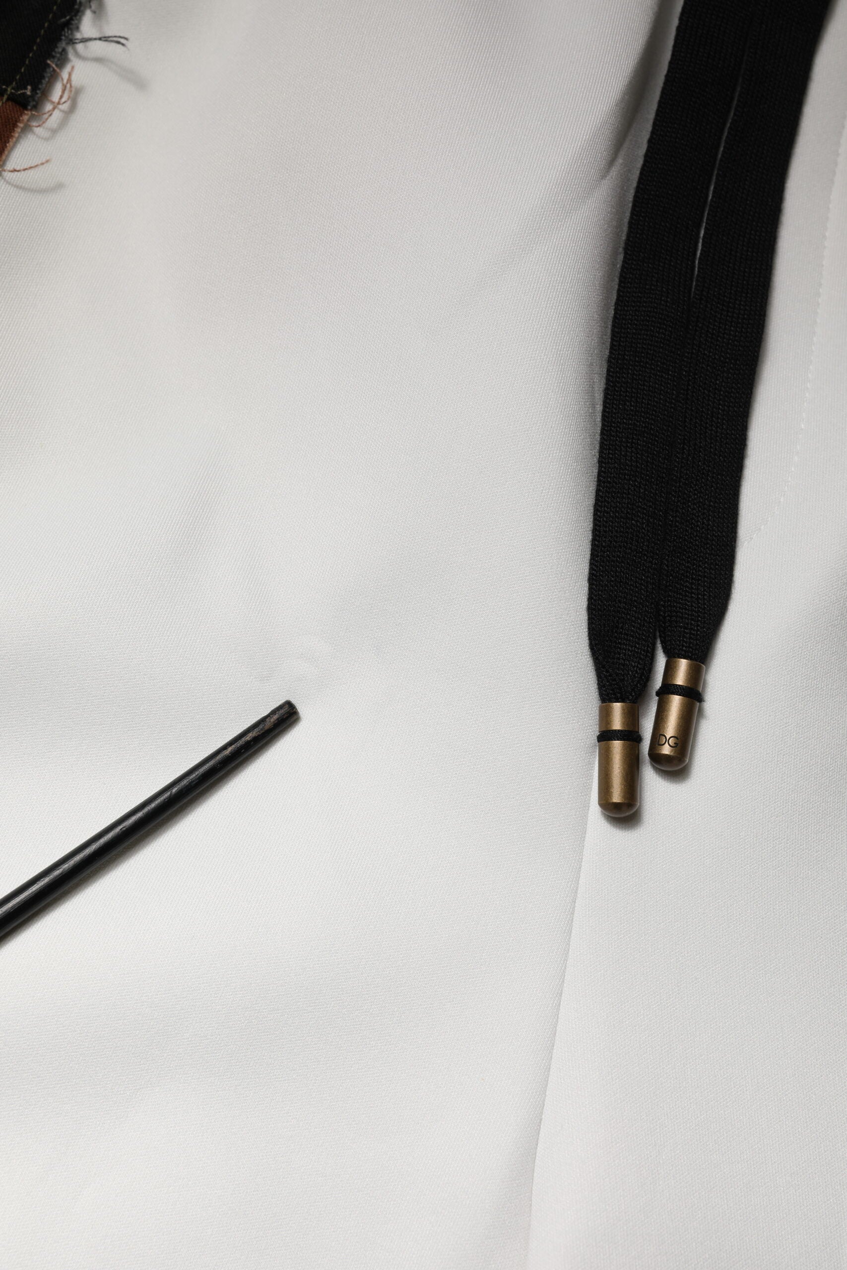 Dolce & Gabbana White Camouflage Patchwork Sweatpants Pants