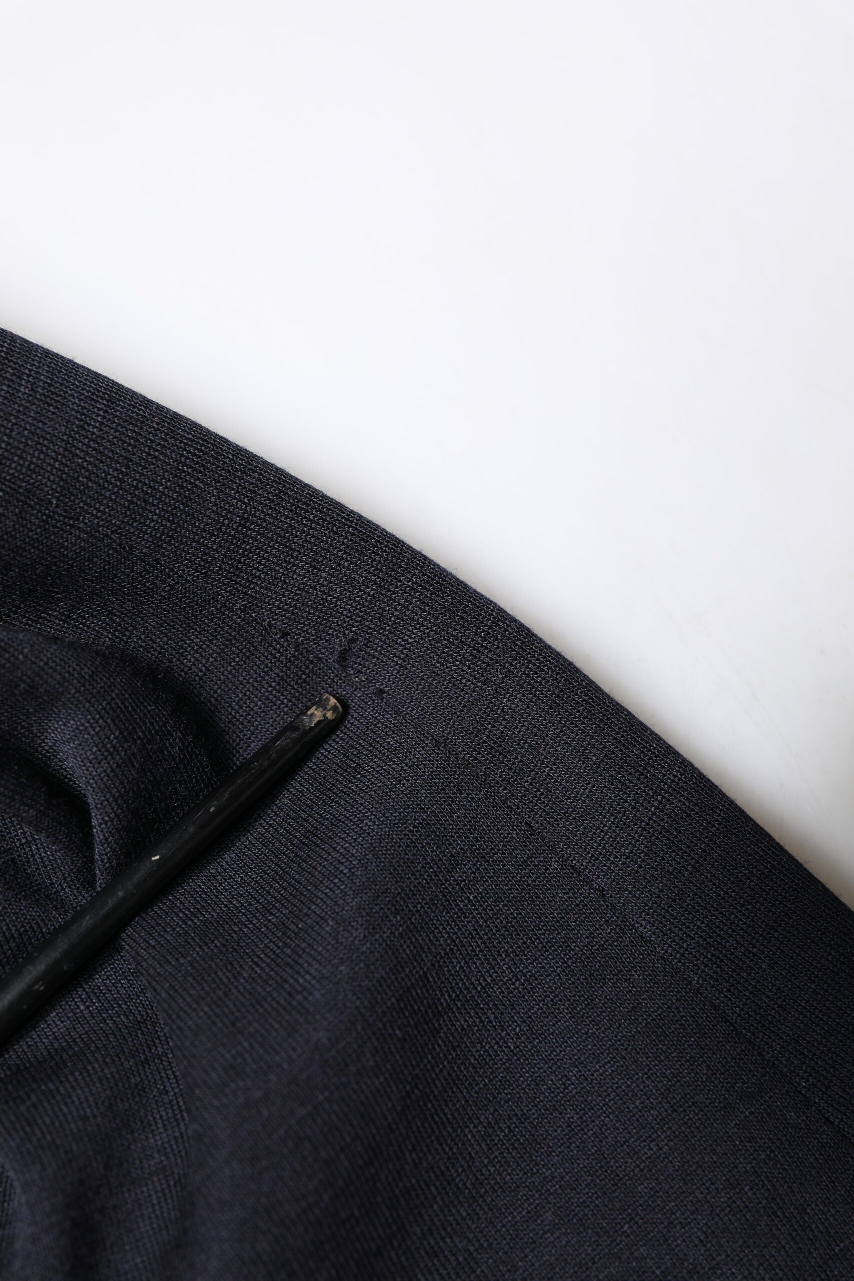 Dolce & Gabbana Black Wool Single Breasted Coat Suit Blazer