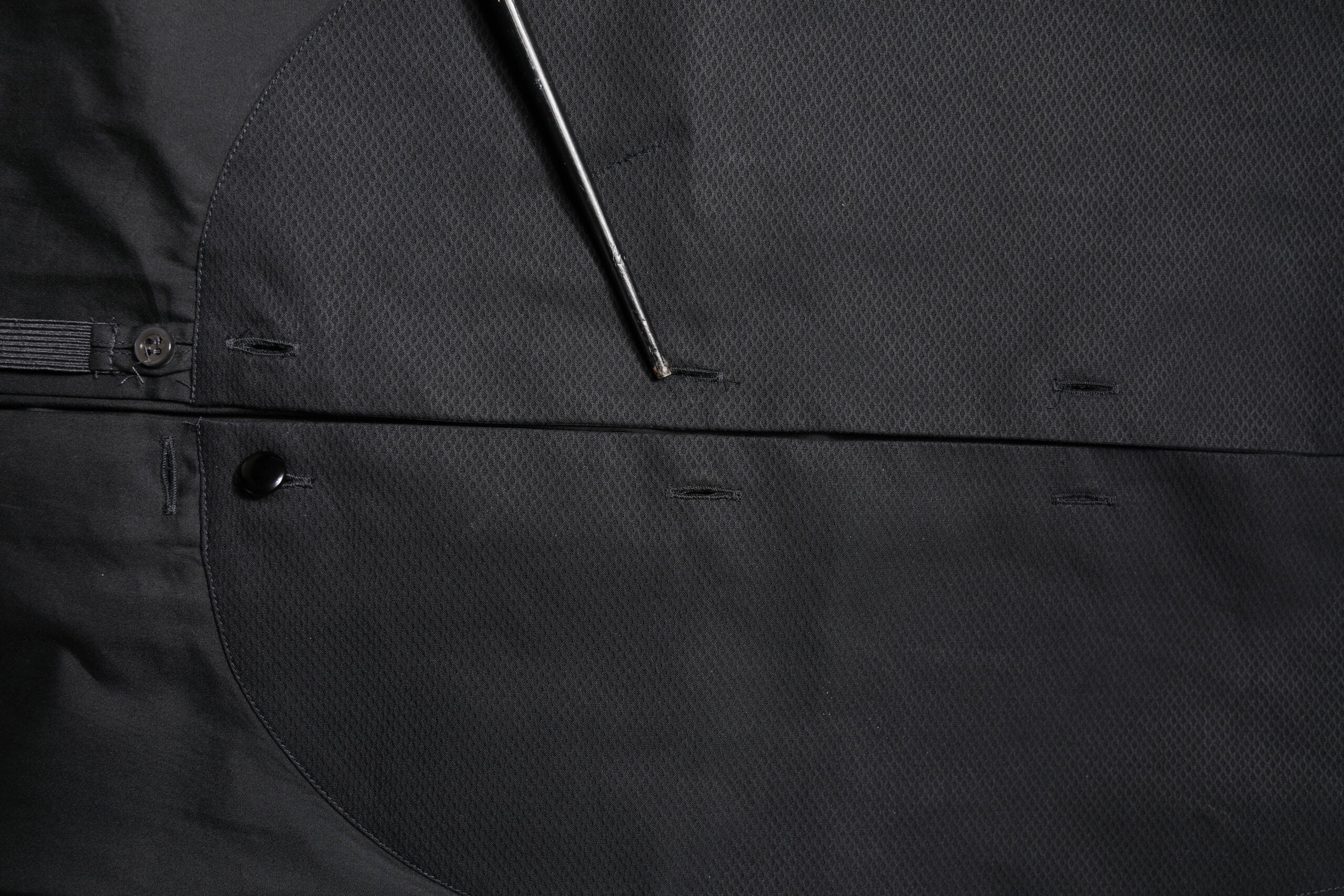 Emporio Armani Black Cotton Long Sleeves Formal Dress Shirt