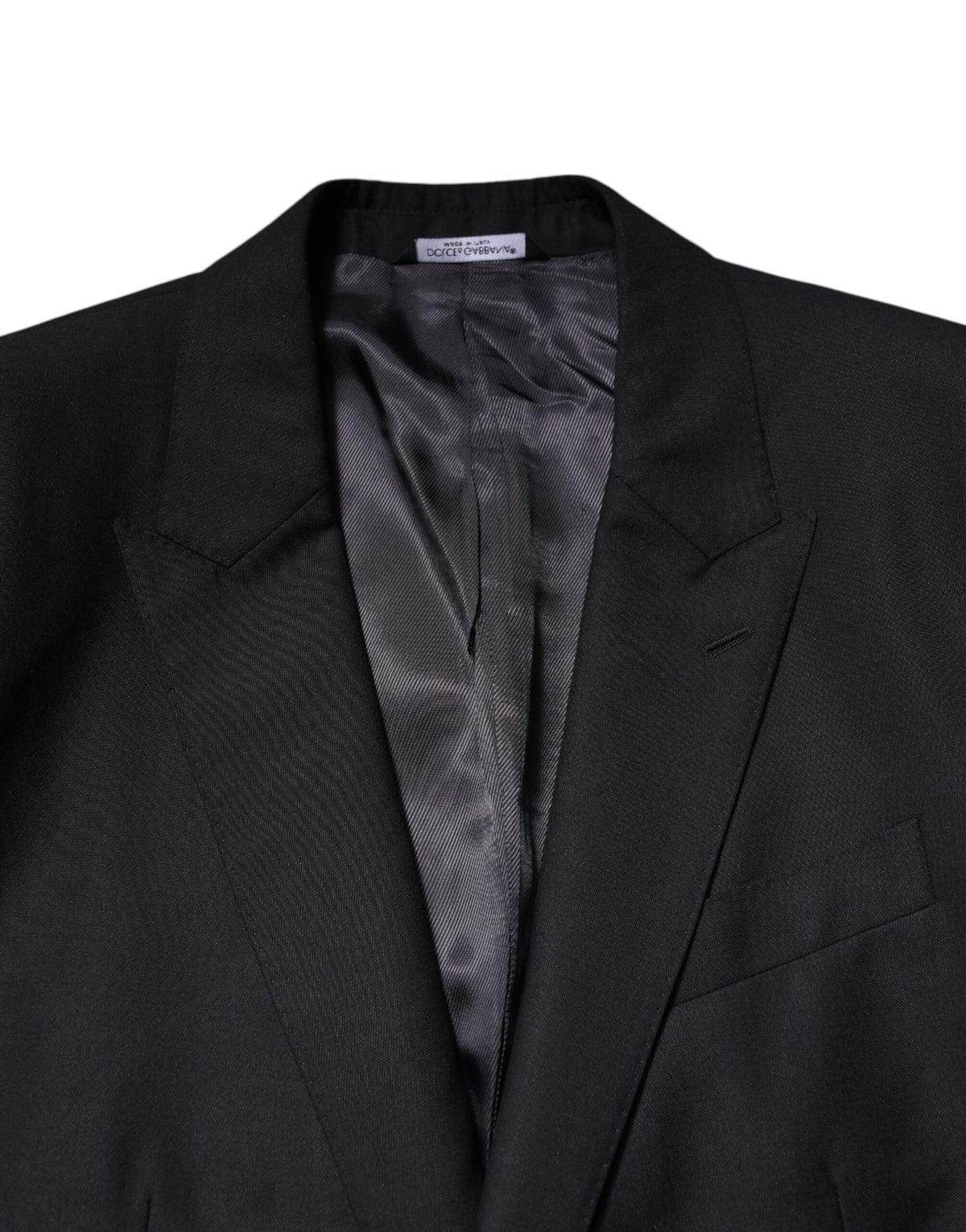 Dolce & Gabbana Dark Blue MARTINI Wool Blazer Coat Jacket