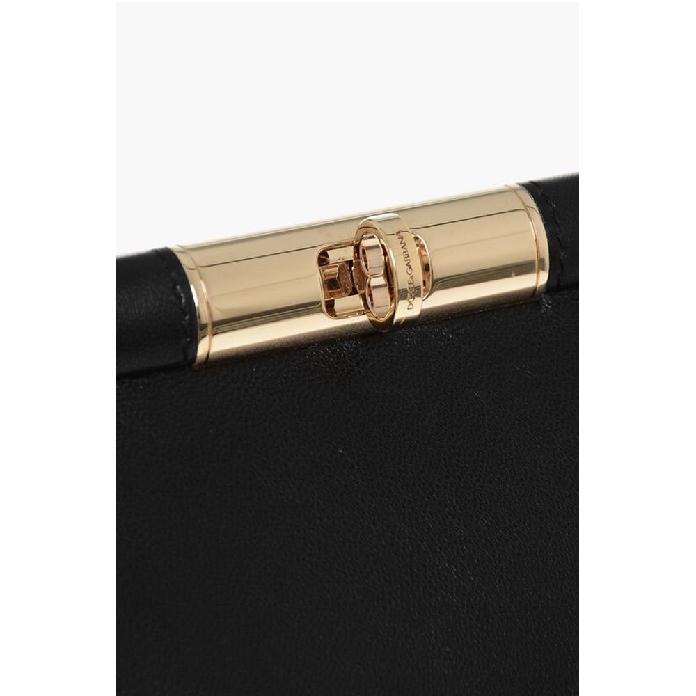 Dolce & Gabbana Black Calfskin Clutch Bag