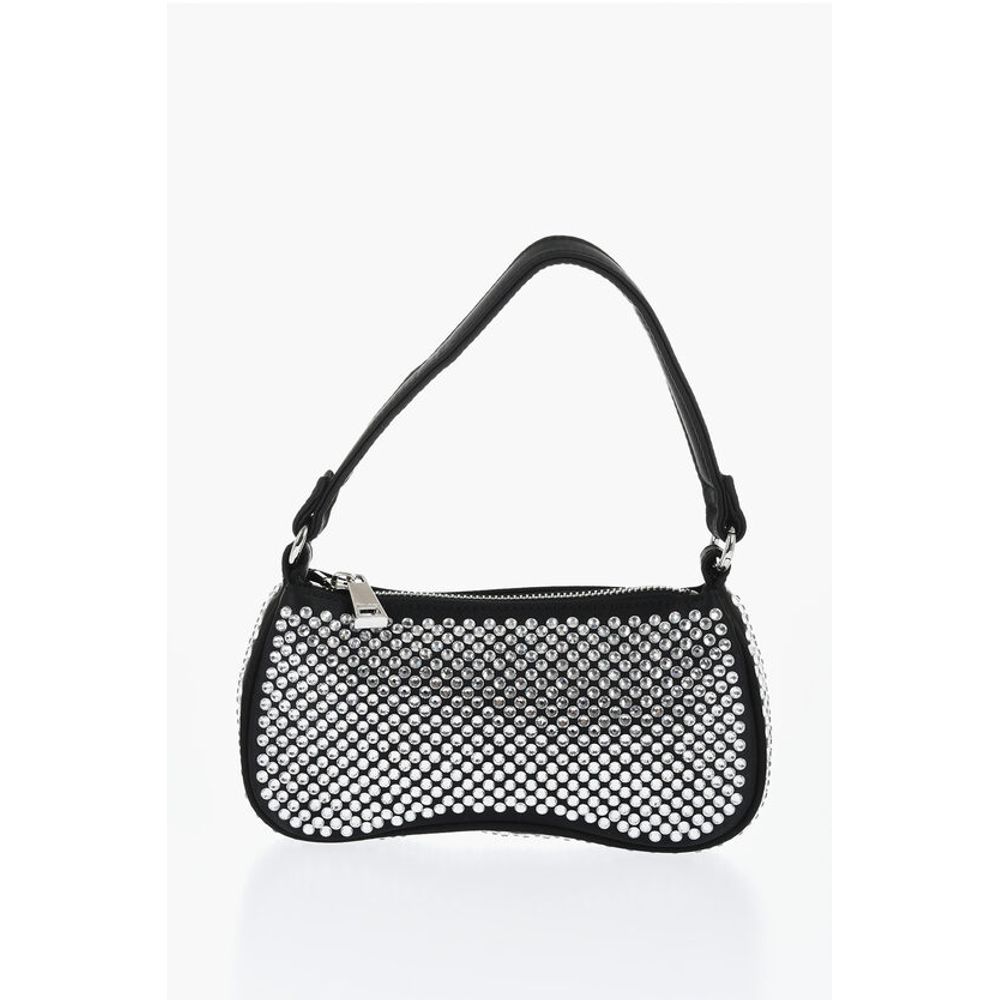 Jw Pei Satin EVA Mini Bag With Rhinestone Embellishment