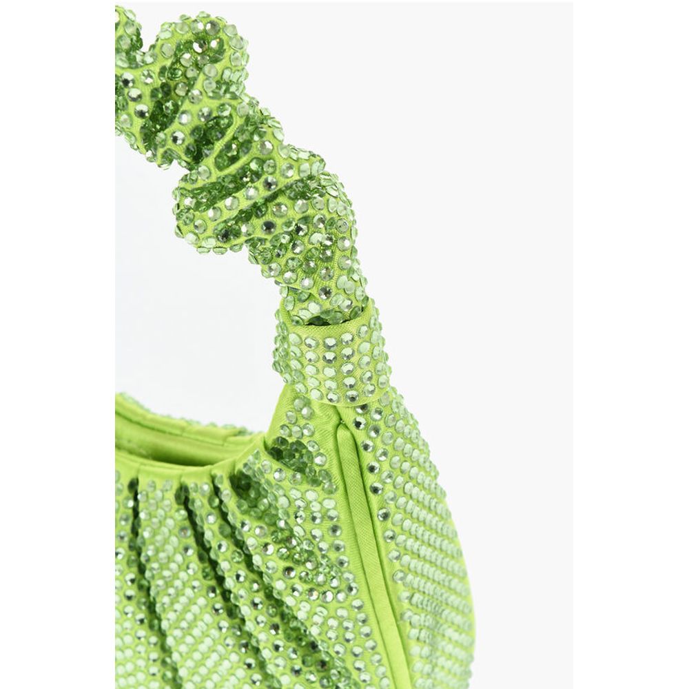 Jw Pei Green Polyester Shoulder Bag