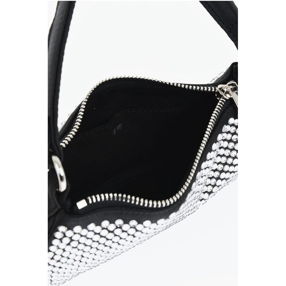 Jw Pei Satin EVA Mini Bag With Rhinestone Embellishment