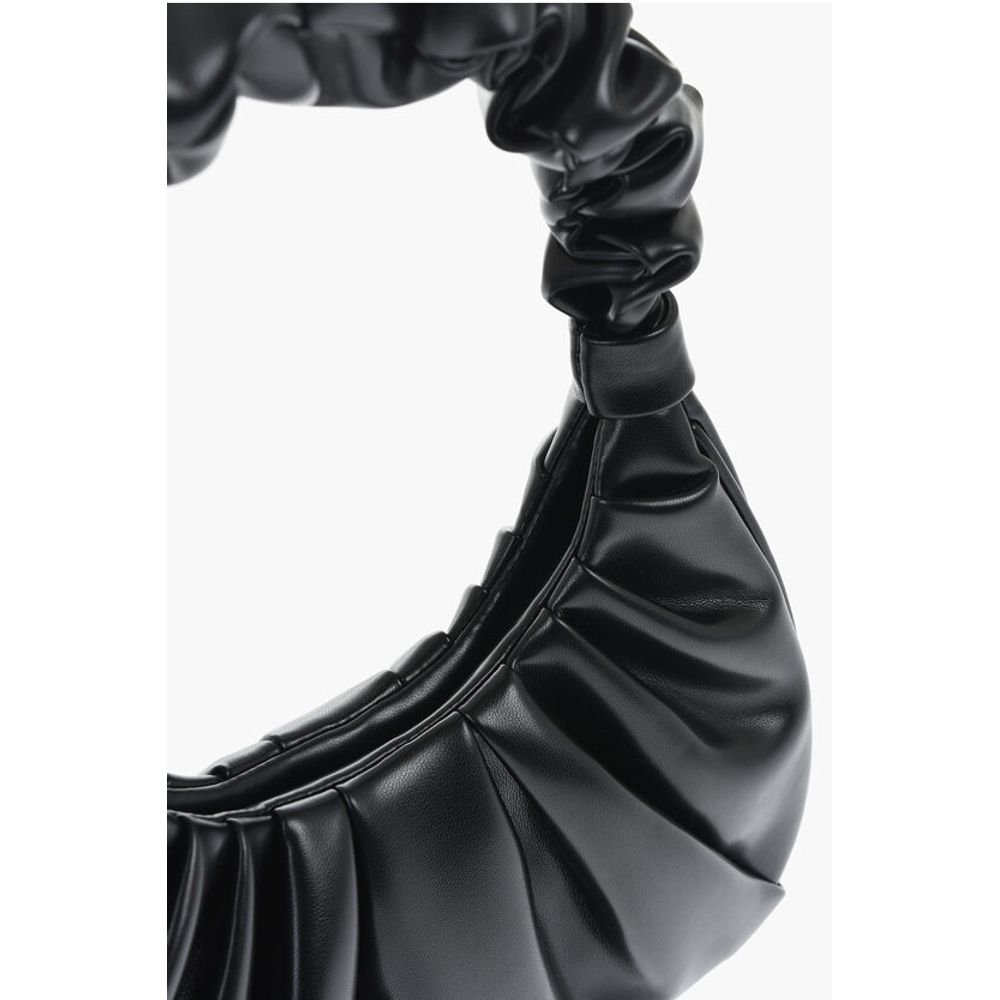 Jw Pei Black Polyurethane Shoulder Bag