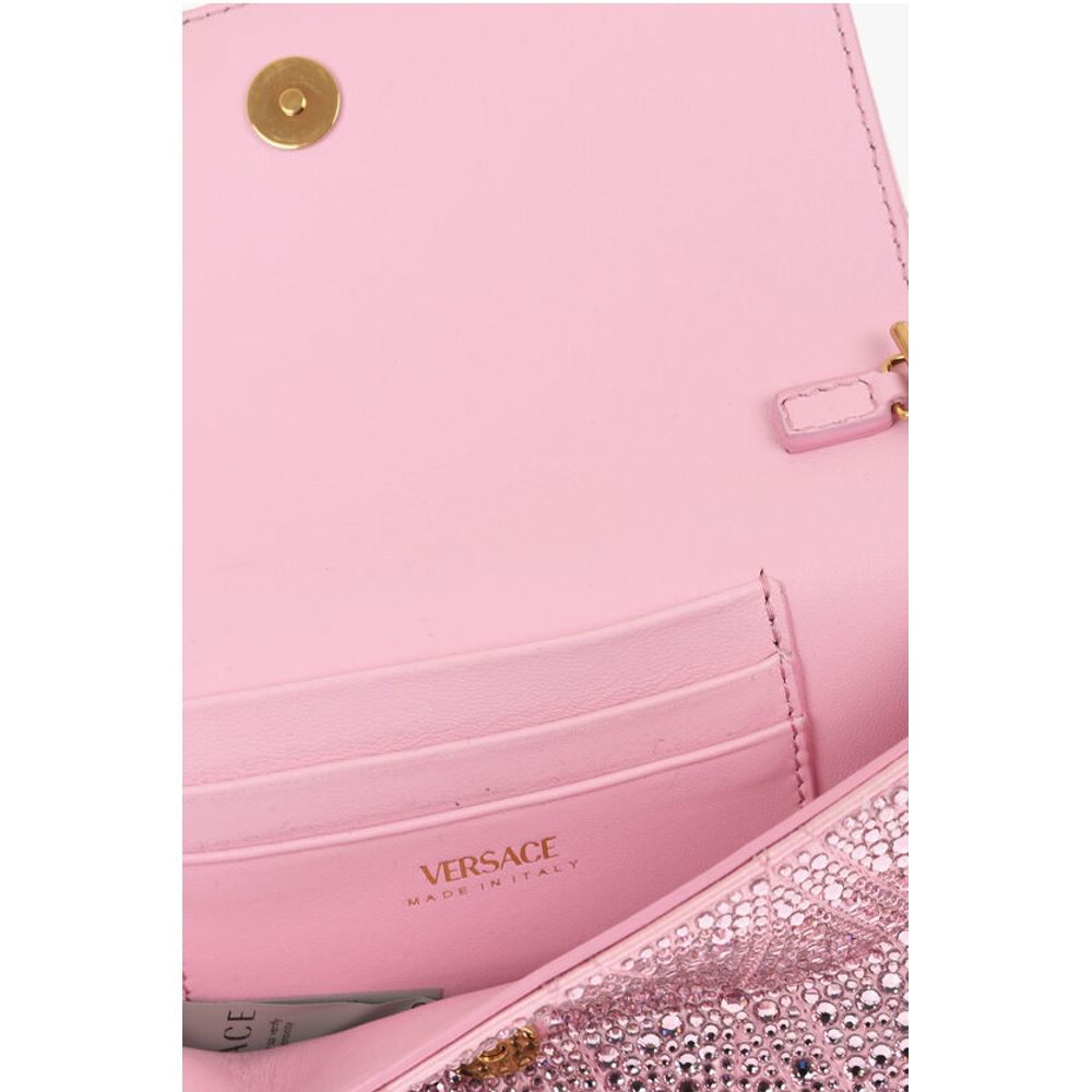 Versace Multicolor Silk Shoulder Bag