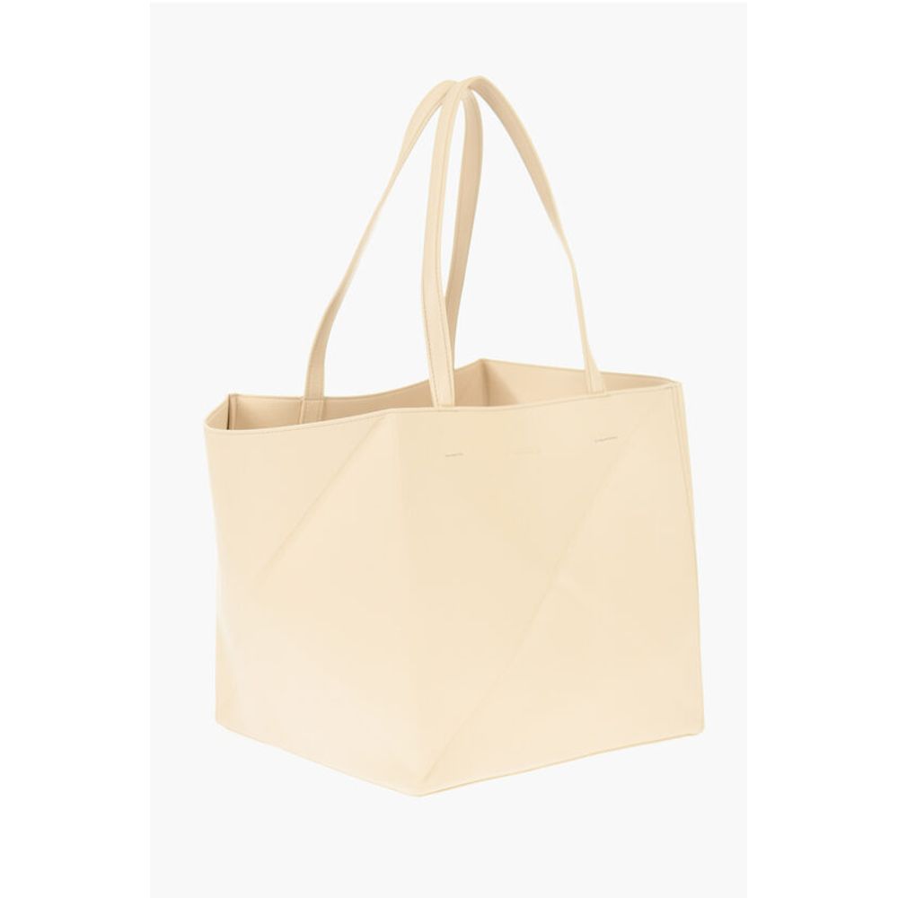 Nanushka Beige Polyurethane Tote Bag