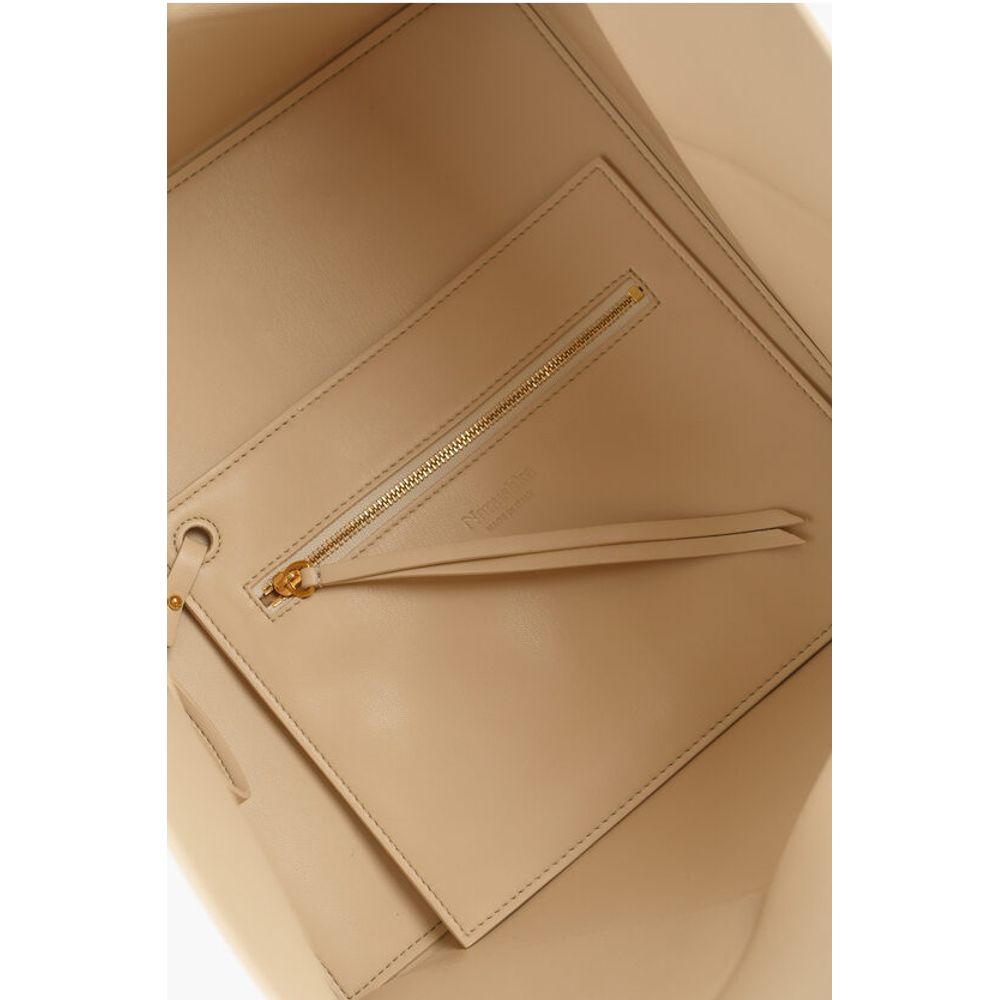 Nanushka Beige Polyurethane Tote Bag