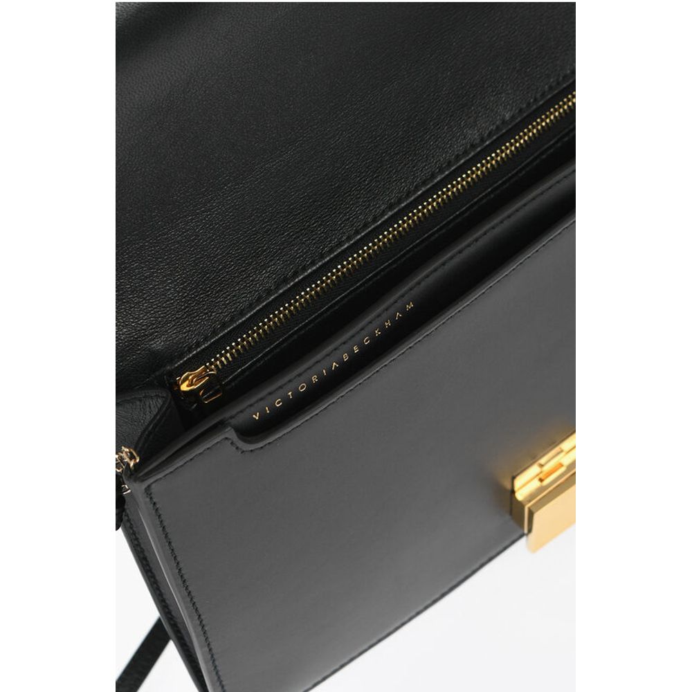 Victoria Beckham Black Calfskin Shoulder Bag