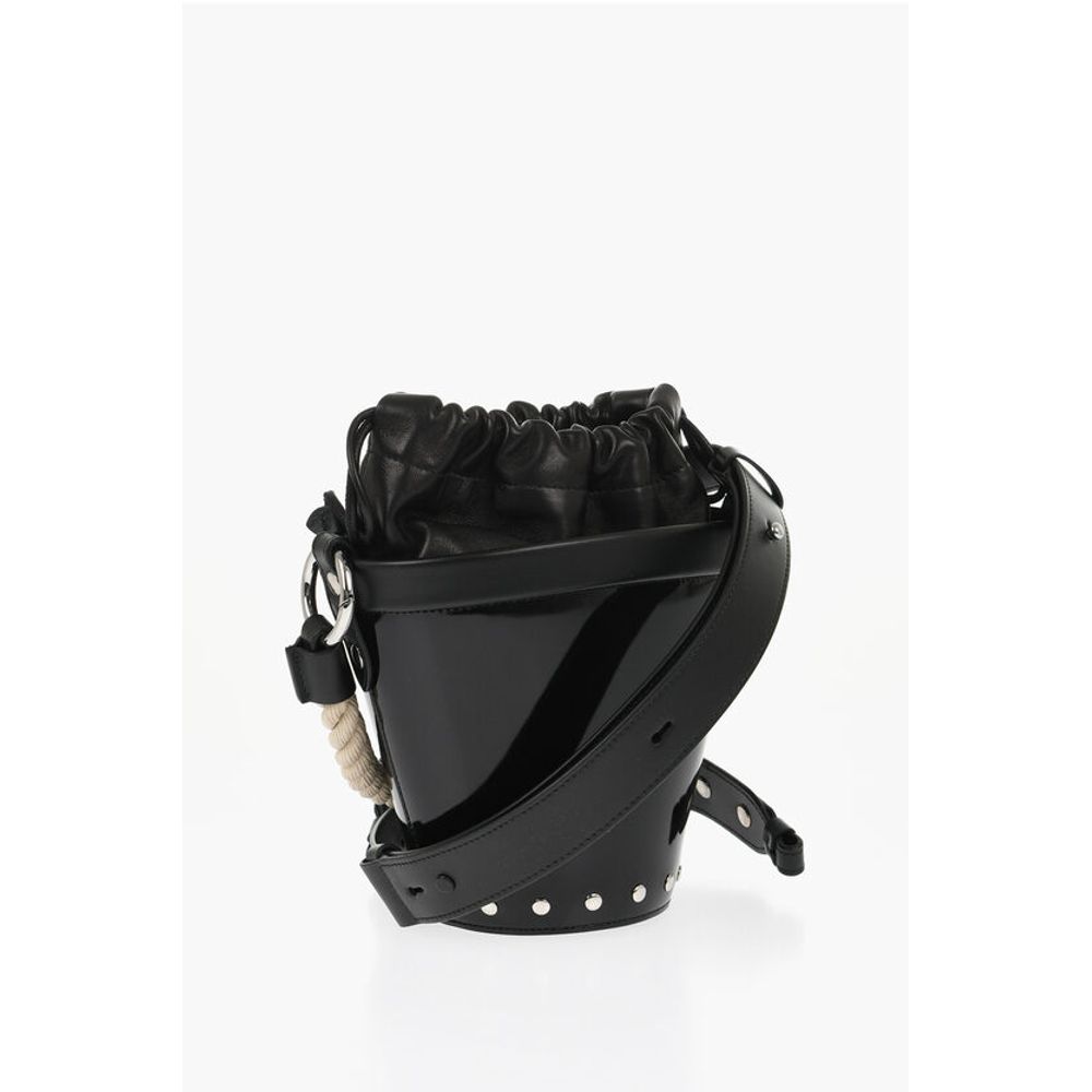 Maison Margiela Black Leather Shoulder Bag