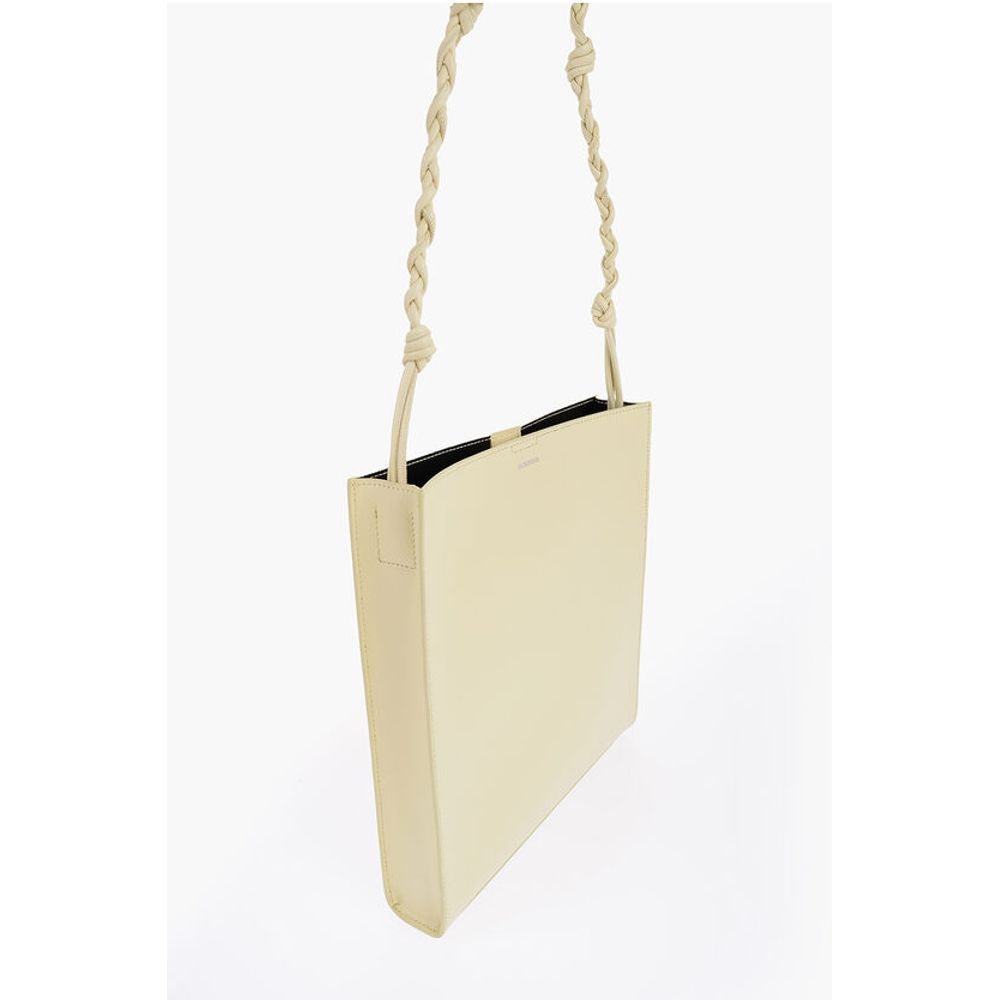 Jil Sander Yellow Cowhide Shoulder Bag