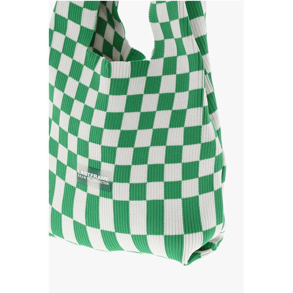 Last Frame Green Polyester Shoulder Bag