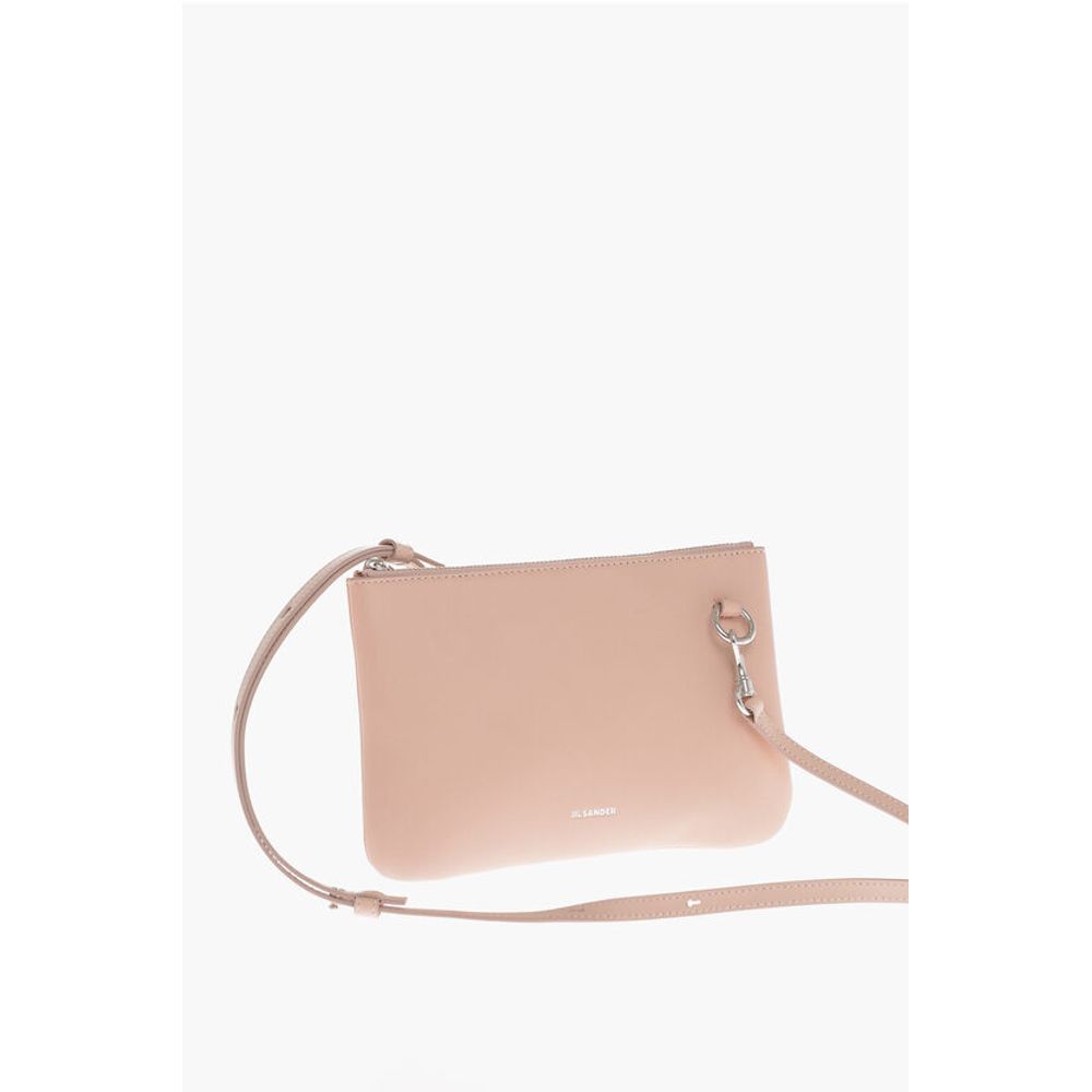Jil Sander Multicolor Lambskin Clutch Bag