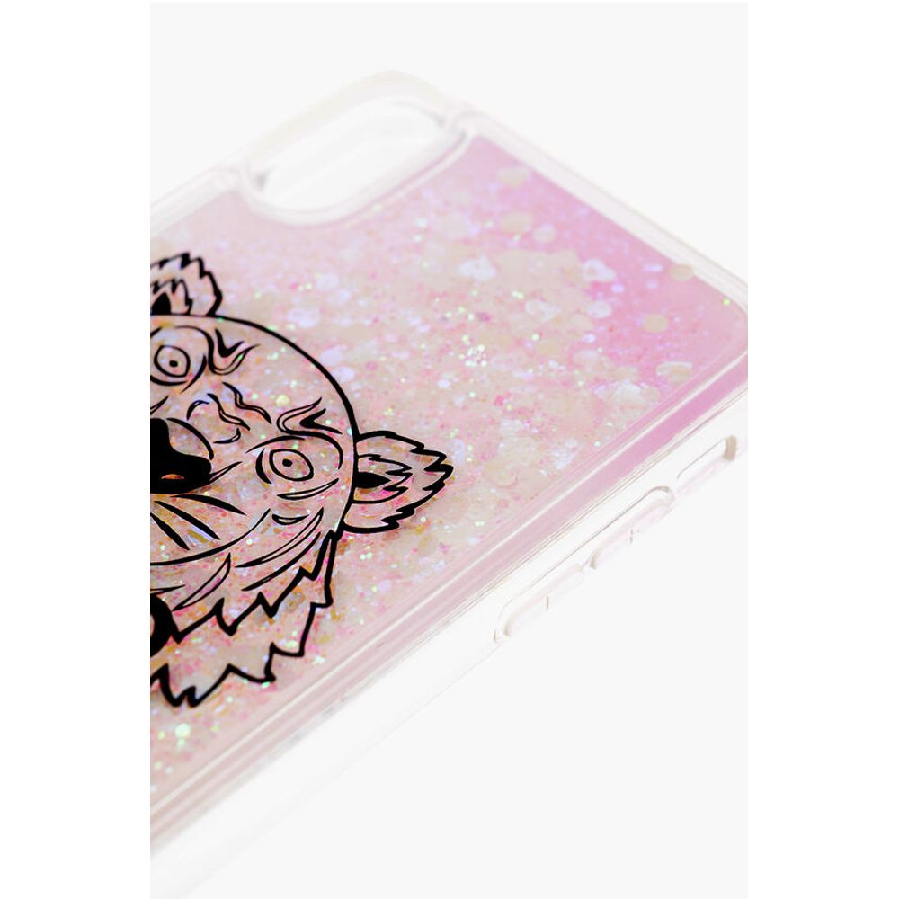 Kenzo Iphone XS MAX Hard Case with Flowing Liquid and Glitter