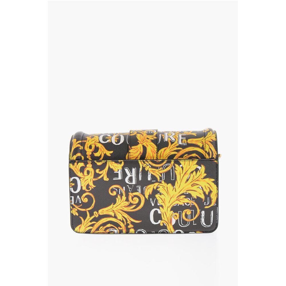 Versace Yellow Polyester Shoulder Bag