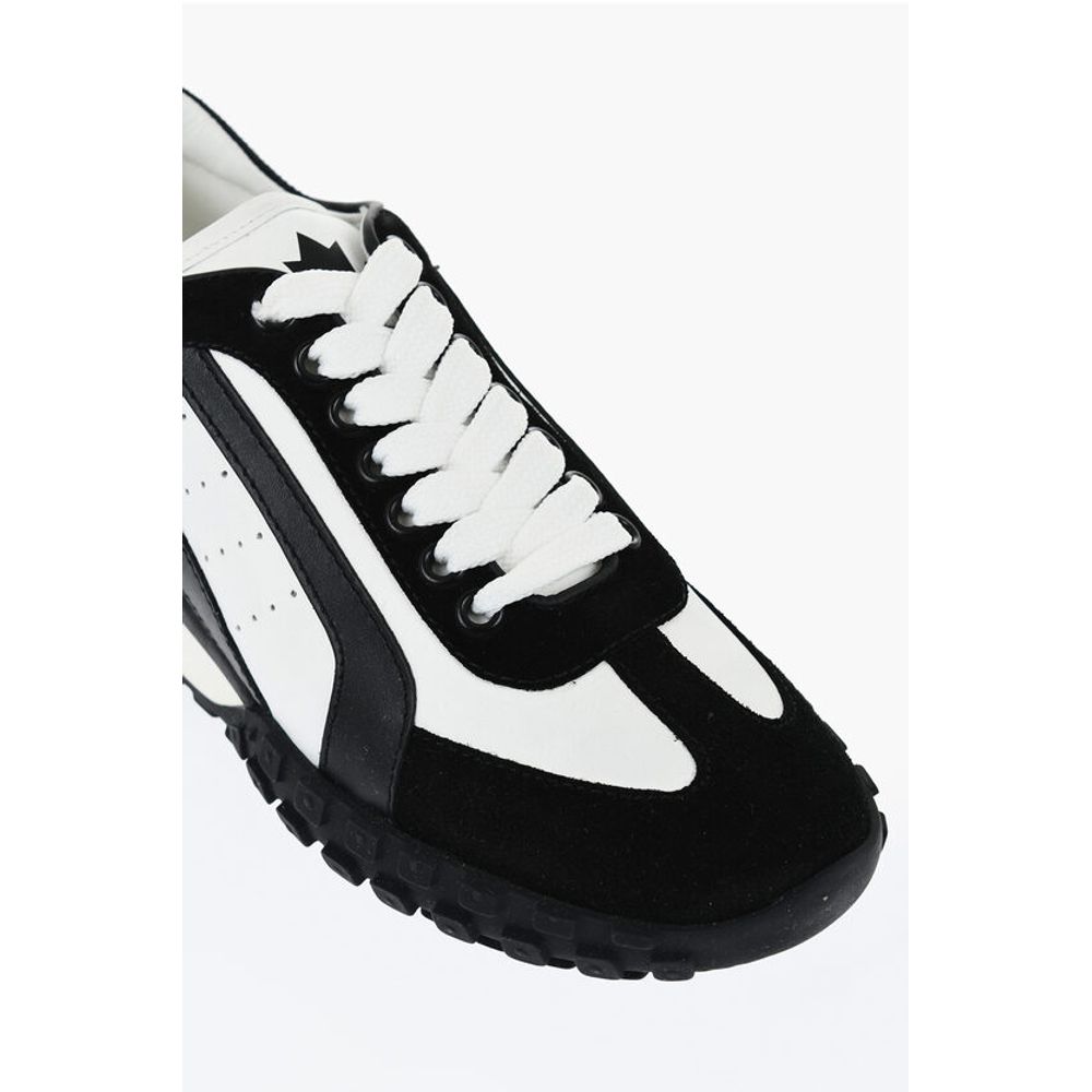 Dsquared² LEGEND Two Tone Suede and Leather Sneakers