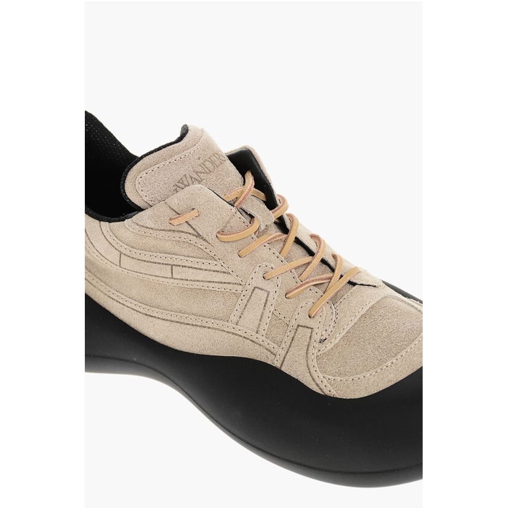 J.W.Anderson Suede BUBBLE Low-Top Sneakers