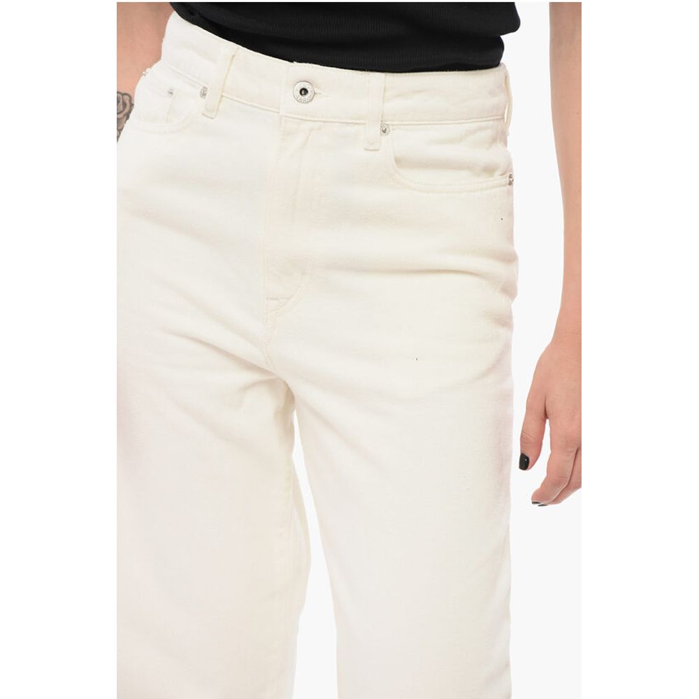 Kenzo Cropped Fit SUMIRE Denims with Belt Loops 25cm