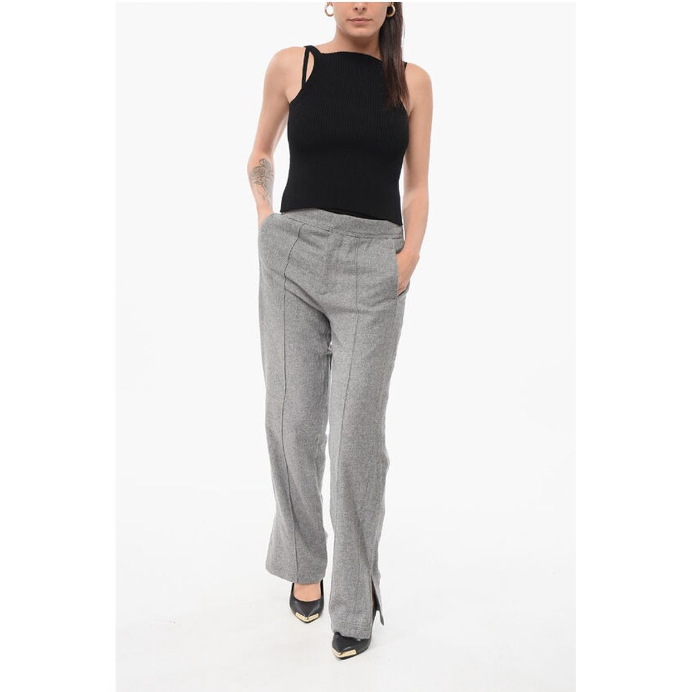 Rag&Bone Single-pleated Virgin Wool Blend Pants